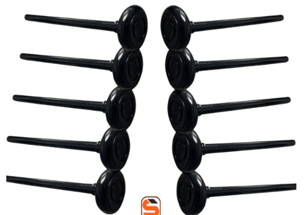 Rollers Long Black (10 pack)